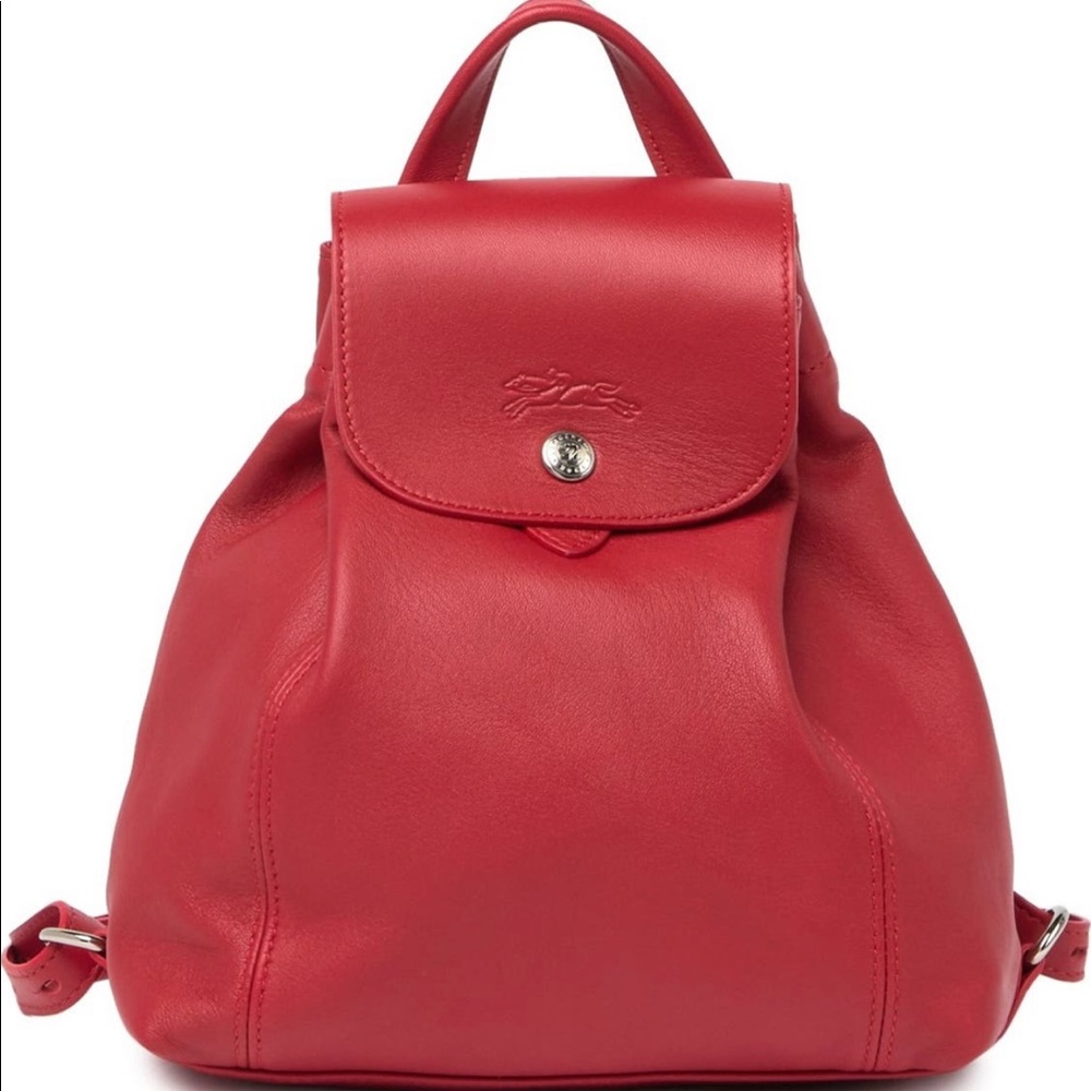 Longchamp Le Pliage Leather Mini Backpack